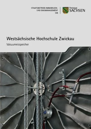 Titelbild Faltblatt Wests&auml;chsische Hochschule Zwickau - Vakuumeisspeicher