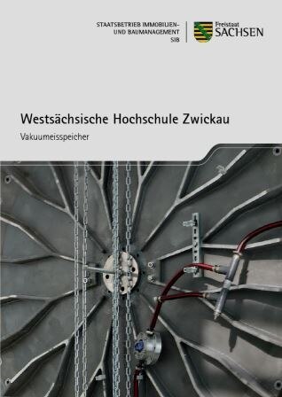 Titelbild Faltblatt Westsächsische Hochschule Zwickau - Vakuumeisspeicher