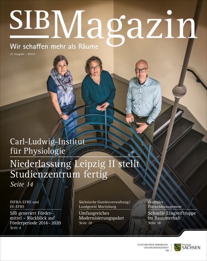 Titelseite der ersten Ausgabe des SIB Magazins im Jahr 2025