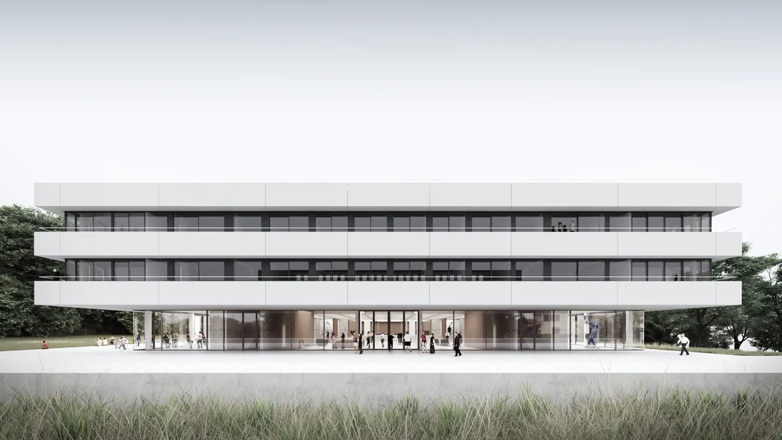 Visualisierung Bürogebäude Lehmann-Zentrum