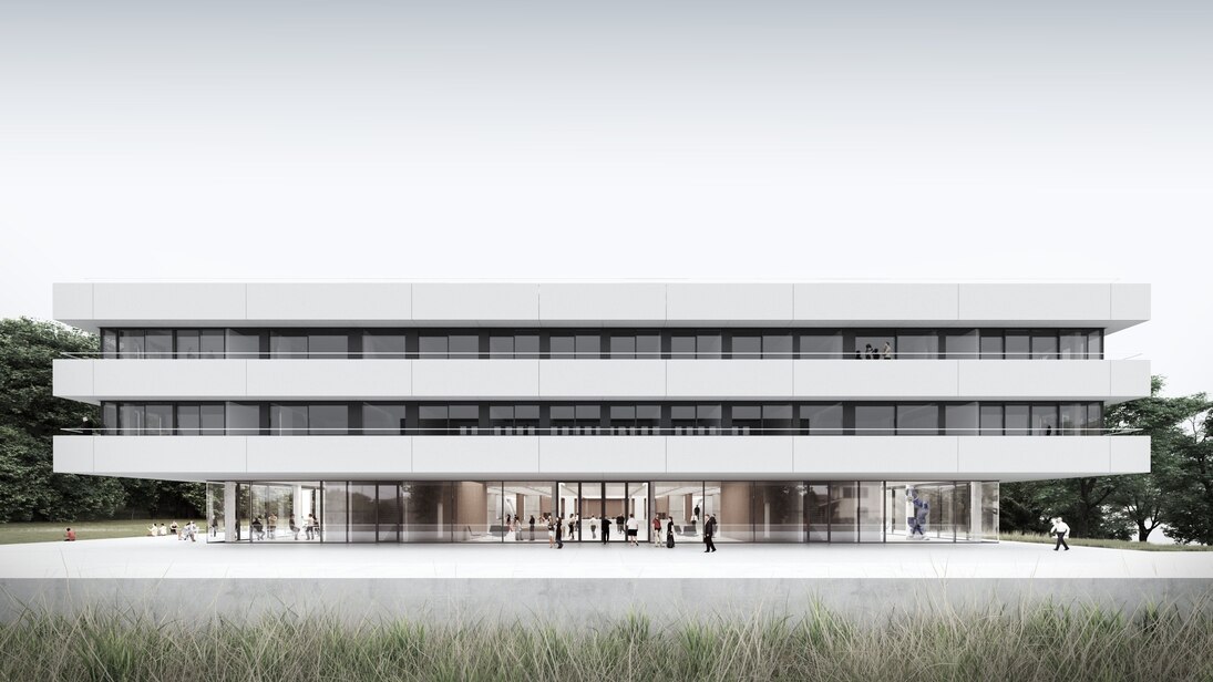 Visualisierung Bürogebäude Lehmann-Zentrum