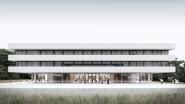 Visualisierung Bürogebäude Lehmann-Zentrum