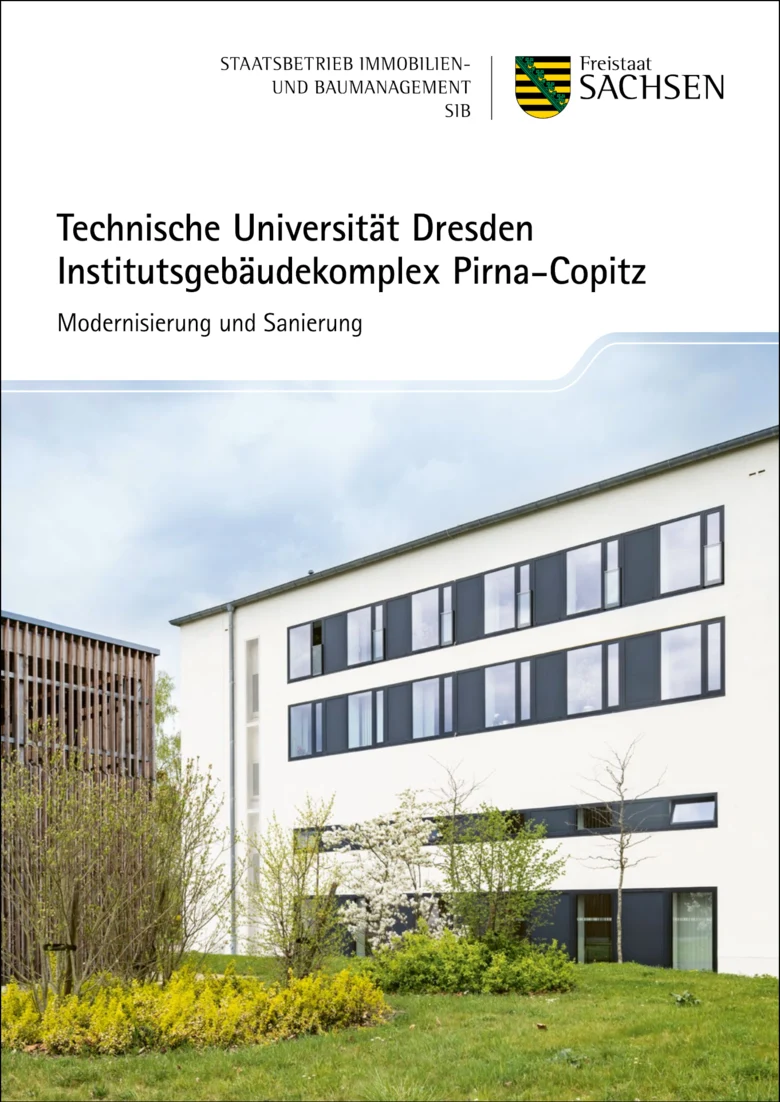 Coverseite Faltblatt Pirna-Copitz der TU Dresden