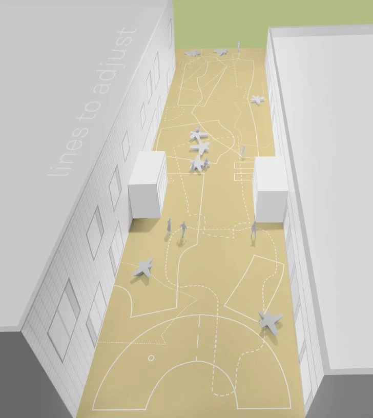 Visualisierung &raquo;lines to adjust – Linien zur Anpassung&laquo;
