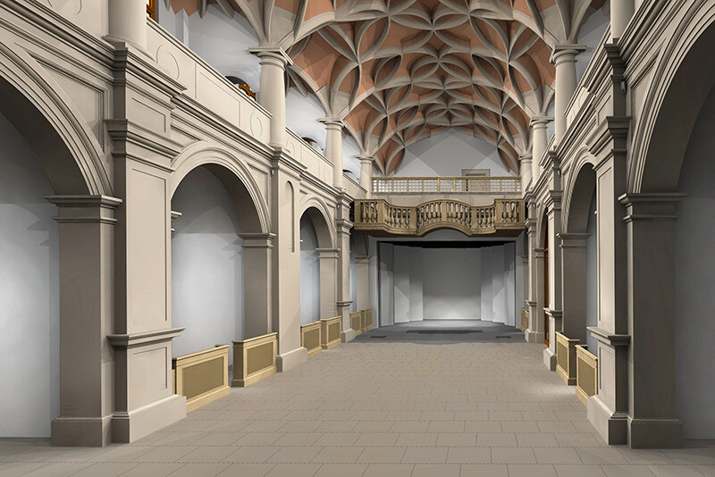 Visualisierung Schlosskapelle Residenzschloss Dresden
