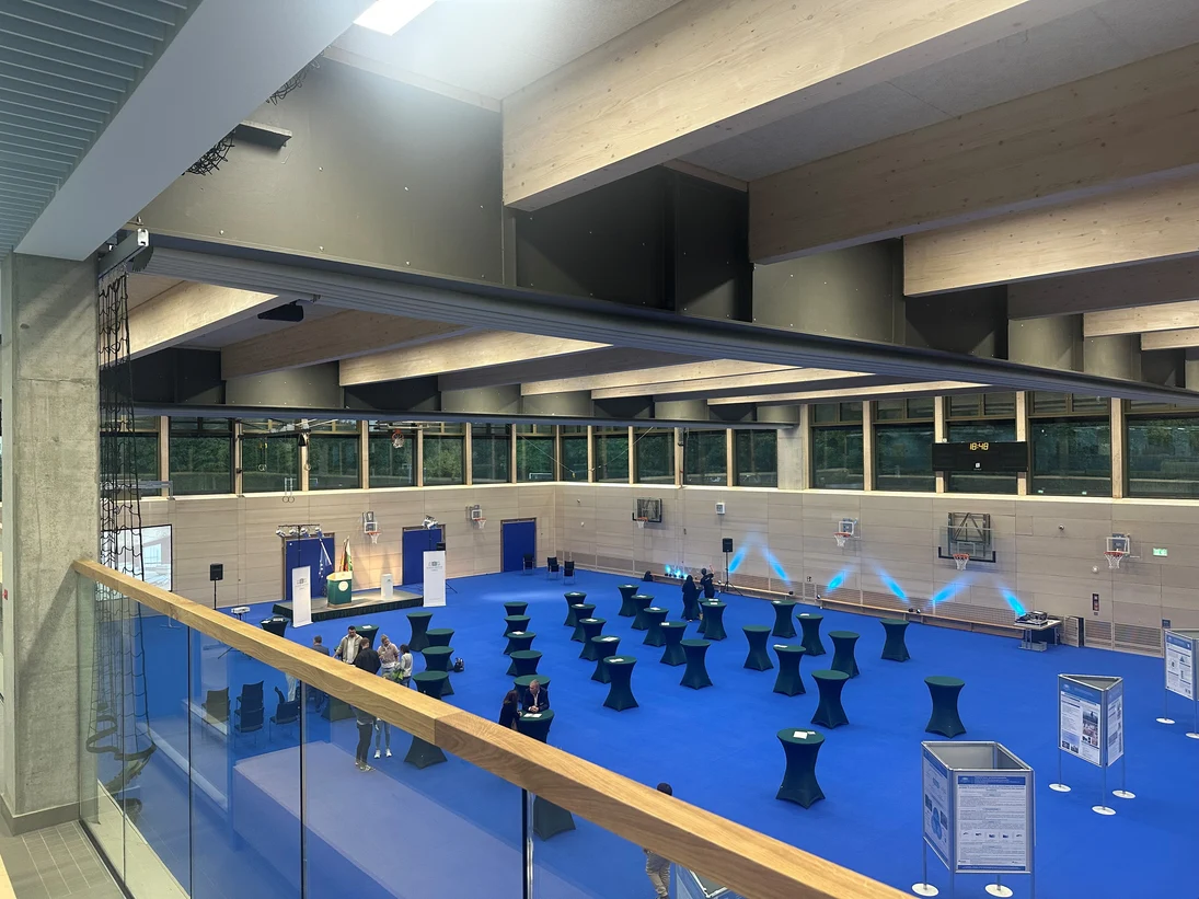 Übergabe des neuen Sportzentrums der Technischen Universität Chemnitz