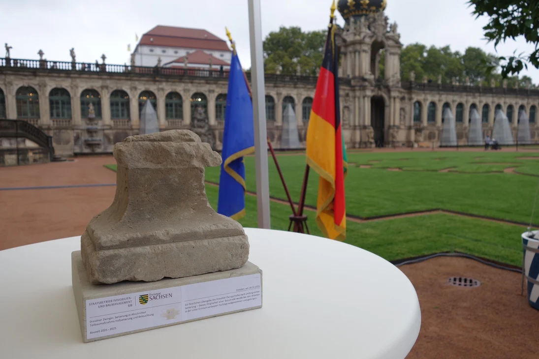 Übergabe Dresdner Zwingerinnenhof