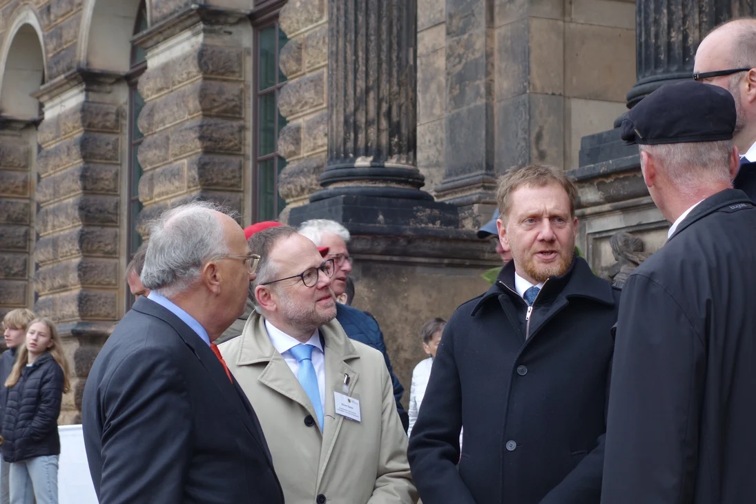 Übergabe Dresdner Zwingerinnenhof