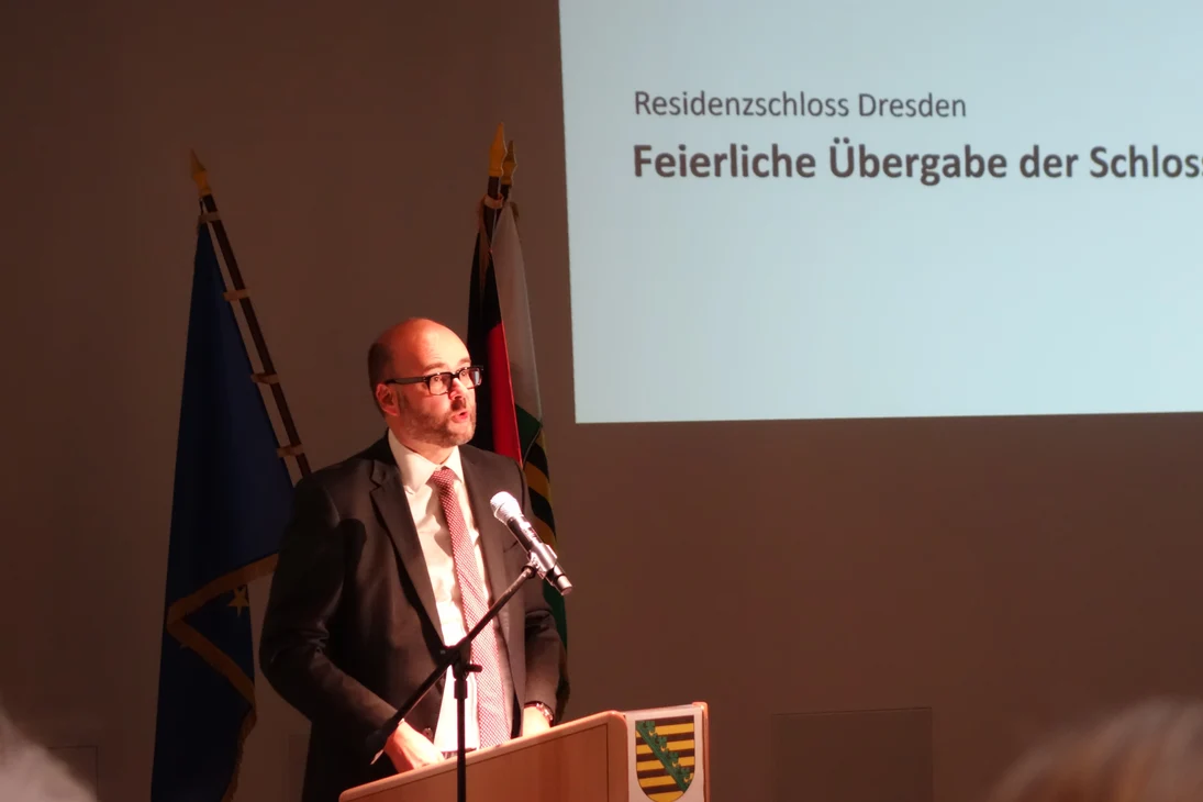 Feierliche Übergabe der Schlosskapelle im Dresdner Residenzschloss