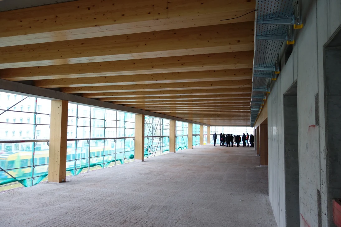 Richtfest für den Neubau »Global Hub« der Universität Leipzig