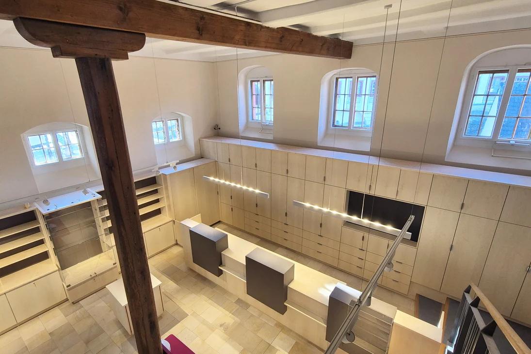 Schloss Weesenstein - Museumsshop und Kassenbereich
