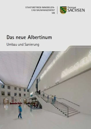 Titelbild Brosch&uuml;re Das neue Albertinum
