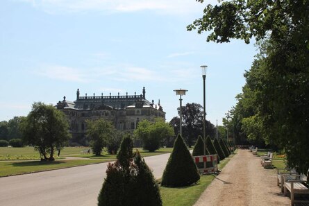 Neue Beleuchtung im Großen Garten