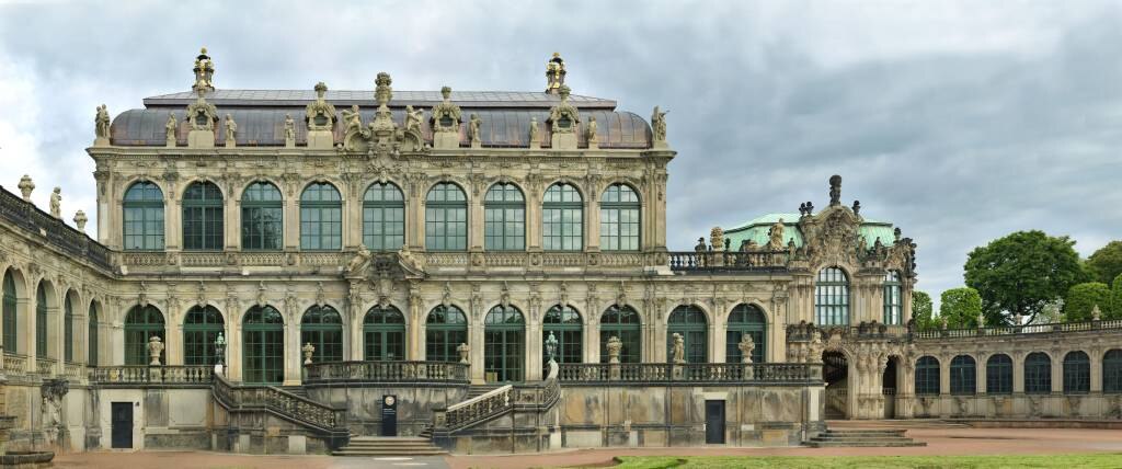 Blick auf den Mathematisch-Physikalischen-Salon im Zwinger