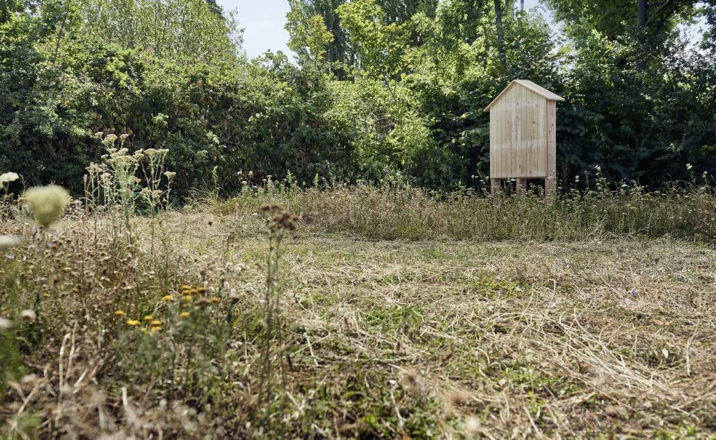 An geeigneten Standorten sorgen Insektenhotels f&uuml;r noch bessere Lebensbedingungen