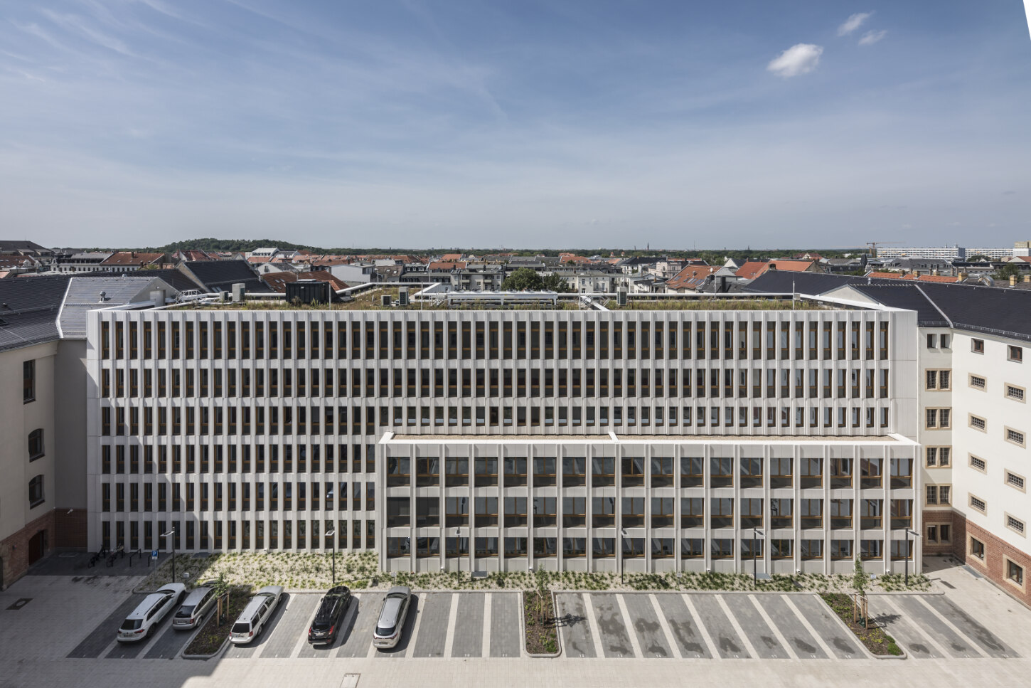 Justizzentrum Leipzig, 1. Bauabschnitt Staatsanwaltschaft (EFRE)