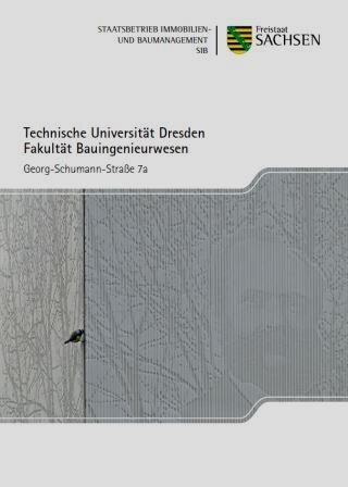 Titelbild Faltblatt Technische Universität Dresden Fakultät Bauingenieurwesen