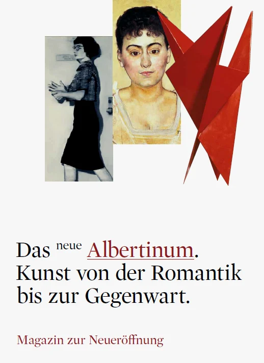 Brosch&uuml;re "Das neue Albertinum."