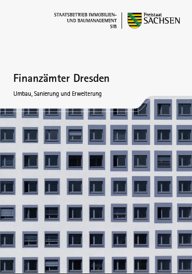 Titelbild Faltblatt Finanzämter Dresden