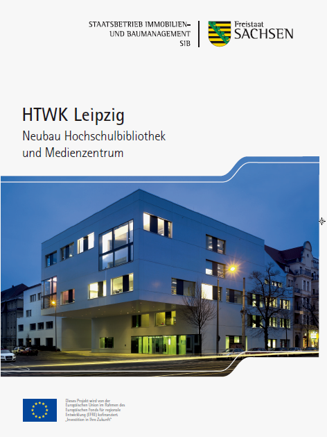 Titelbild HTWK Leipzig Neubau Hochschulbibliothek und Medienzentrum