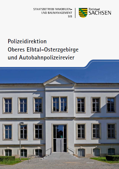 Titelbild Faltblatt Polizeidirektion Oberes Elbtal-Osterzgebirge 