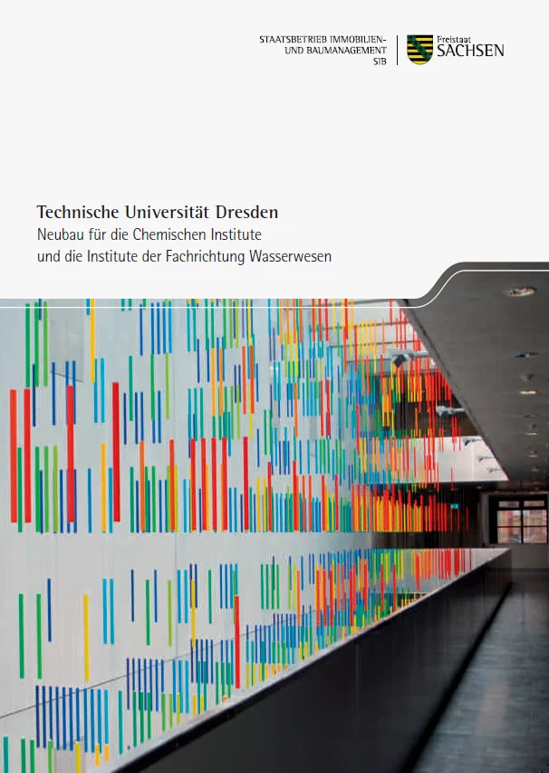 Titelbild Brosch&uuml;re Chemische Institute TU Dresden